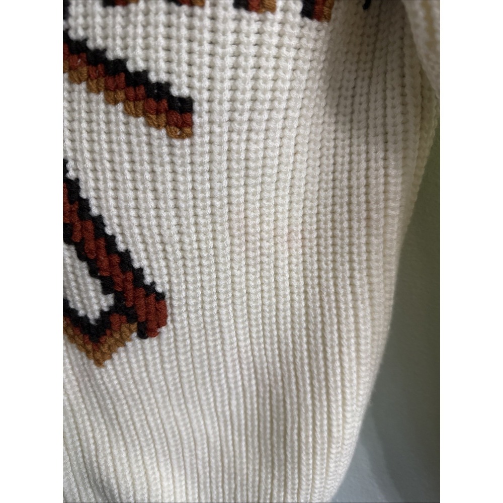 1970's Vintage Miller Outerwear Western Knit Sweater Aztec Thunderbird Sz Small‎ - Picture 4 of 9